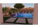 Stunning pool and patio with water feature at 10031 N Palisades Blvd, Fountain Hills, AZ 85268