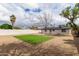 Large backyard featuring gravel, turf, and ample space for outdoor living at 1018 S Butte Ave, Tempe, AZ 85281