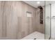 Modern shower with multiple shower heads and stylish tile at 1018 S Butte Ave, Tempe, AZ 85281