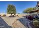 Spacious backyard with gravel landscaping and desert plants at 10356 W Ross Ave, Peoria, AZ 85382