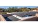 Solar panels installed on the roof for sustainable energy at 12824 E Jenan Dr, Scottsdale, AZ 85259