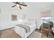 Serene bedroom featuring a comfy bed and sitting chair at 13232 N 54Th Dr, Glendale, AZ 85304