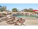 Inviting pool area with lounge chairs at 13232 N 54Th Dr, Glendale, AZ 85304