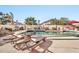 Inviting pool area with lounge chairs for relaxation at 13232 N 54Th Dr, Glendale, AZ 85304