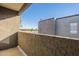 Private balcony overlooking community and distant views at 1645 W Baseline Rd # 2075, Mesa, AZ 85202