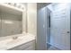 Bathroom with vanity, tub, and access to hallway at 1645 W Baseline Rd # 2075, Mesa, AZ 85202