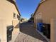 Residential community alleyway with trash bins at 1727 W Pollack St, Phoenix, AZ 85041