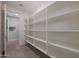 Large walk-in pantry with ample shelving at 18404 W Long Lake Rd, Goodyear, AZ 85338