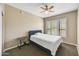 Cozy bedroom with window shutters and neutral decor at 20660 N 40Th St # 2159, Phoenix, AZ 85050