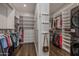 Spacious walk-in closet with ample shelving and hanging space at 21987 E Stacey Rd, Queen Creek, AZ 85142