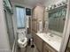 Bathroom features vanity, toilet and shower at 2271 S Seminole Dr, Apache Junction, AZ 85119