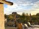 Relaxing patio area with mountain backdrop at 2305 Fox Tail --, Carefree, AZ 85377