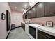 Bright laundry room with modern washer and dryer at 24258 N 91St St, Scottsdale, AZ 85255