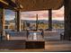 Clubhouse view with desert landscape and mountain backdrop at 24642 N 123Rd Pl, Scottsdale, AZ 85255