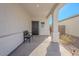 Covered front porch with bench, providing a relaxing entryway at 31063 W Cheery Lynn Rd, Buckeye, AZ 85396