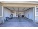 Spacious garage with room for storage and a treadmill at 3740 S 182Nd Ln, Goodyear, AZ 85338