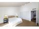 Bedroom with large closet and access to upper level at 4446 E Camelback Rd # 109, Phoenix, AZ 85018