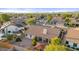 Aerial view showcasing the home's backyard and neighborhood at 4601 E Peak View Rd, Cave Creek, AZ 85331