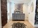 Stylish entryway with a decorative console table and unique floor design at 6318 N 14Th St, Phoenix, AZ 85014