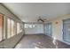 Sunroom with tile floor and sliding glass doors at 6355 W Caron St, Glendale, AZ 85302