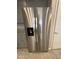 Stainless steel refrigerator with ice and water dispenser at 7309 S 17Th Dr, Phoenix, AZ 85041