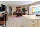 Formal dining room with wood table and hutch at 7813 E Lakeview Ave, Mesa, AZ 85209