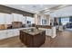 Spacious kitchen featuring granite countertops and modern white cabinetry at 9740 E Lofty Point Rd, Scottsdale, AZ 85262