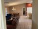 Open floor plan connecting living, dining, and kitchen areas at 10840 E Keats Ave, Mesa, AZ 85209