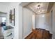 Light and airy entryway with hardwood floors at 16541 W Edgemont Ave, Goodyear, AZ 85395