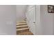 Carpeted stairs leading to the upper level of the home at 1971 E Yellowstone Pl, Chandler, AZ 85249