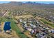 Aerial view of community homes and golf course at 23335 N Country Club Trl, Scottsdale, AZ 85255