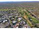 Aerial view showing homes and landscape adjacent to golf course at 23335 N Country Club Trl, Scottsdale, AZ 85255