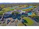 Aerial view showcases a resort-style community with a golf course at 23335 N Country Club Trl, Scottsdale, AZ 85255