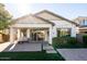 Home exterior showcasing a backyard patio and lawn at 3146 E Sagebrush St, Gilbert, AZ 85296