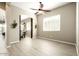 Spacious living area with an arched entryway to the dining area at 3146 E Sagebrush St, Gilbert, AZ 85296