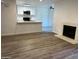Living room features a fireplace and an open floor plan at 5236 W Peorioa Ave # 137, Glendale, AZ 85302