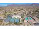 Community pool, tennis courts, and clubhouse at 5363 S Emerald Desert Dr, Gold Canyon, AZ 85118