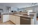 Kitchen with double sink, dishwasher and view of living room at 5363 S Emerald Desert Dr, Gold Canyon, AZ 85118