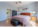Main bedroom with private bath and walk-in closet at 5363 S Emerald Desert Dr, Gold Canyon, AZ 85118