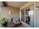 Relaxing balcony with seating and a view at 14950 W Mountain View Blvd # 4305, Surprise, AZ 85374