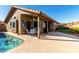 Spacious backyard with pool, patio, and grassy area at 15415 S 37Th Pl, Phoenix, AZ 85044