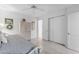 Bedroom with double closet and light wood floors at 15859 N Nyack Dr, Fountain Hills, AZ 85268