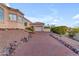 Brick driveway leading to attached garage at 15859 N Nyack Dr, Fountain Hills, AZ 85268