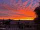 Neighborhood with mountain views at sunset at 15959 E Brodiea Dr, Fountain Hills, AZ 85268