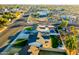 Aerial view of house and surrounding neighborhood at 1860 S 24Th St, Mesa, AZ 85204