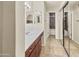 Bathroom with double vanity and a separate tub and shower at 1880 E Morten Ave # 206, Phoenix, AZ 85020