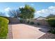 Spacious backyard with a basketball court at 2207 W Hidden Treasure Way, Phoenix, AZ 85086