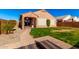 Landscaped backyard featuring a large grassy area at 25969 W Tina Ln, Buckeye, AZ 85396