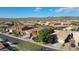 Aerial view showcasing the home's location in a quiet neighborhood at 27194 N Skipping Rock Rd, Peoria, AZ 85383