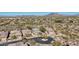 Community overview showcasing numerous homes with mountain views at 30994 N 74Th Way, Scottsdale, AZ 85266